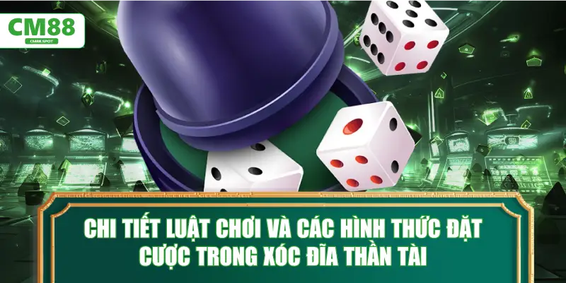 Chi tiết luật chơi và các hình thức đặt cược trong Xóc đĩa thần tài