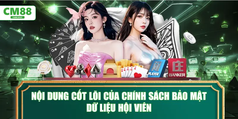 Nội dung cốt lõi của Chính Sách Bảo Mật dữ liệu hội viên