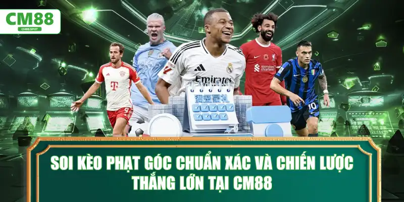 Soi kèo phạt góc chuẩn xác và chiến lược thắng lớn tại CM88